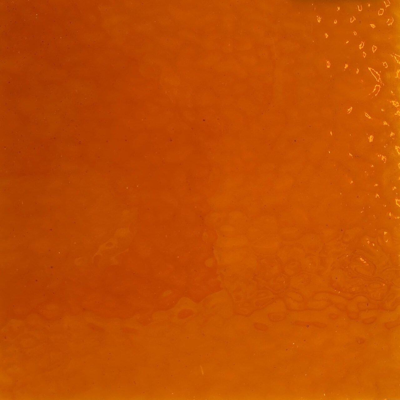 Wissmach OCHER English Muffle Stained Glass Sheet – Vintage Ripple Textured Art Glass for Mosaics, Panels, Lamps & DIY Crafts | Hand-selected by The Little Flowers